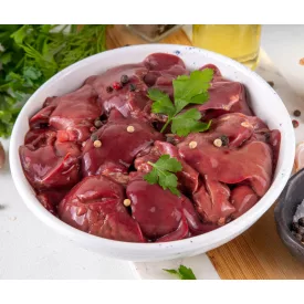 Pecsenye kacsa máj 0,7-1,1kg/csomag 12kg/# (MAGYAR)