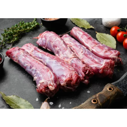 Pecsenye kacsa nyak 1-1,3kg/csomag 12kg/# (MAGYAR)