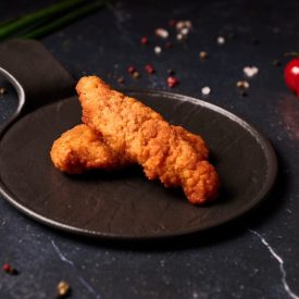   Panírozott "Sweet&Chilli" csirkemell csík 10x1kg/#