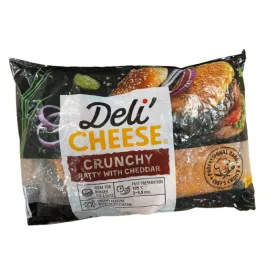   Deli Cheese Breaded Cheddar rounds 990g/pack (90g/pc) 11 packs/#