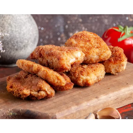 Panírozott csirke felsőcomb filé 30*100g, öml.,3kg/#