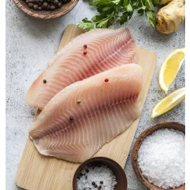   Tilápia filé 140-200g 20%gl 10x1kg IQF(Oreochromis niloticus)