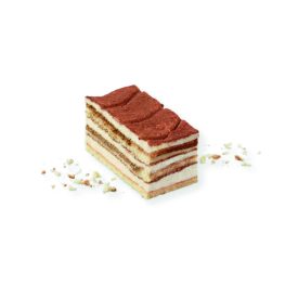 Tiramisu szelet kb.96g/db, 12db/csomag, 4cs/#