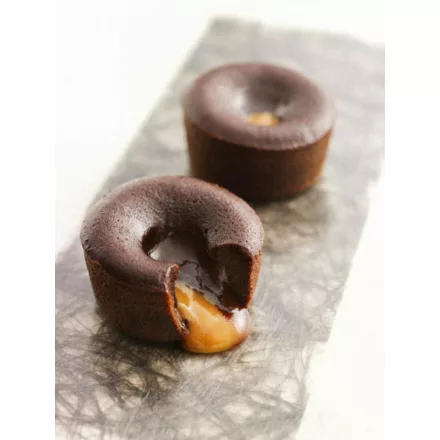 Sós karamellás csoki soufflé (csoki felfújt,fondant) 100g 27db/#