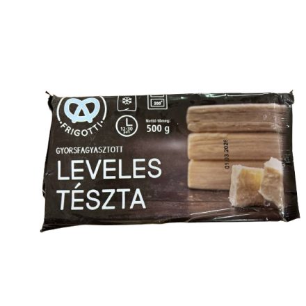 Leveles tészta 500g/csomag,35 csomag/#