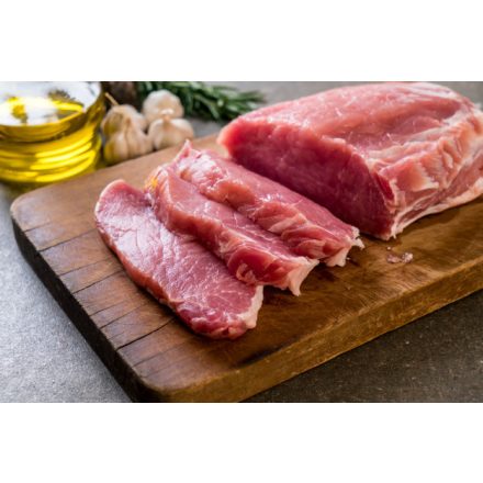 Sertés karaj csont nélkül szeletelt kb 1kg/csomag