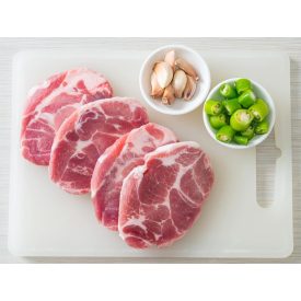 Sertés tarja csont nélkül szeletelt kb 1kg./csomag