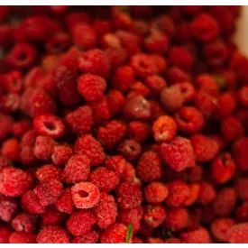 Raspberry crumbles (grain grade), bulk 10kg