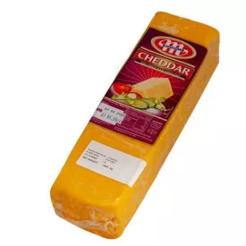 Tömbös Vörös Cheddar Sajt kb 2kg/db 17 kg/# (Mlekovita)