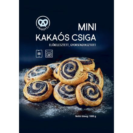 Mini kakaós csiga 8*1000g 40g/db