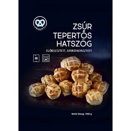 Zsúr tepertős pogácsa 8*1000g