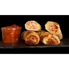 Mexikói csirkés burek 130g/db 4,68kg/# ömlesztett