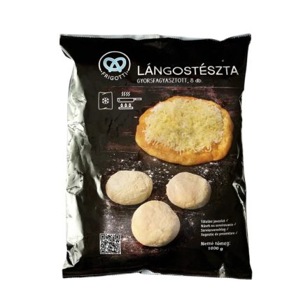 Frigotti lángostészta (8db*125g)/csomag, 10x1000g#