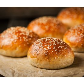 ÓRIÁS Hamburger zsemle 155mm, 120gr, 24db