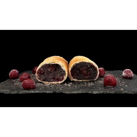 Házias Meggyes-mákos rétes 600g/db 12db/#