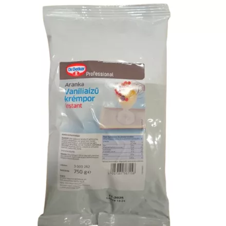 Dr. Oetker Aranka Vaníliás Hideg Krémpor 750g 9db/#