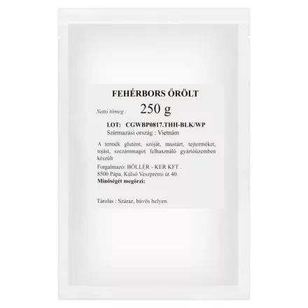 Fehérbors Őrölt 250g 20x250g (Böllér Kft)