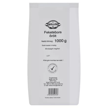 Feketebors őrölt 12x1000g(Böllér Kft)