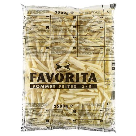 Favorita Coated hasábburgonya 5x2,5kg (Star Julienne)