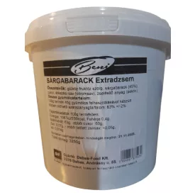 Sárgabarack Extradzsem 3250gr (vödrös)