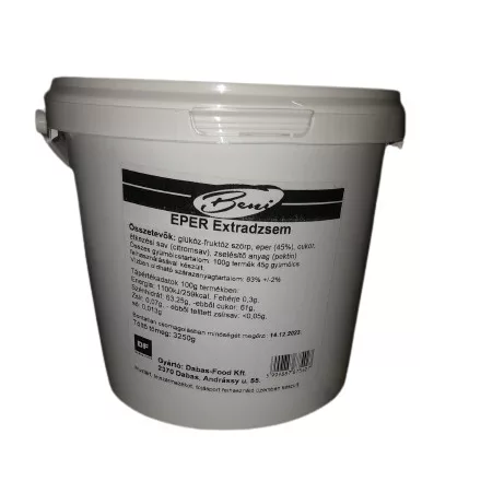 Eper Extradzsem 3250gr (vödrös)