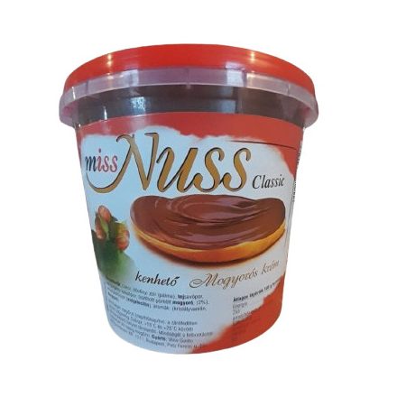 Mogyorókrém ( Miss Nuss ) 1 kg 6db/#