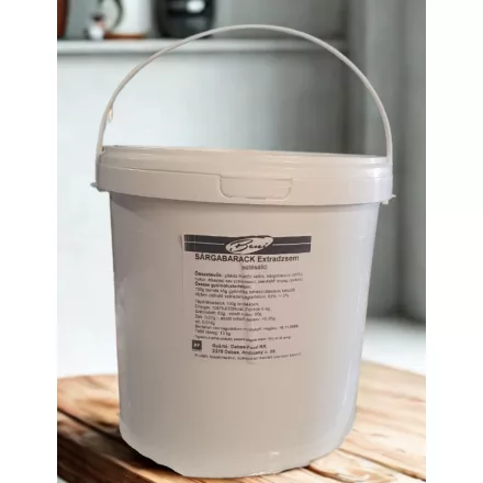 Sütésálló Sárgabarack Extradzsem 13kg/vödör Tartósítószer mentes