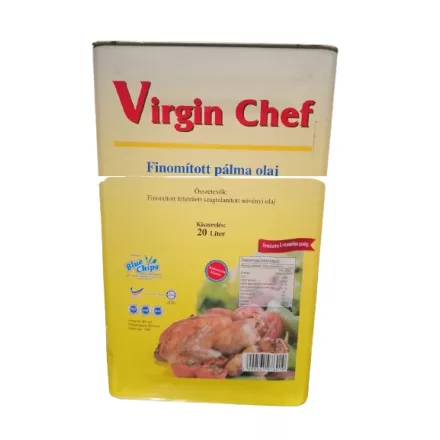 Pálmaolaj fém kannában 20L (Virgin Chef)