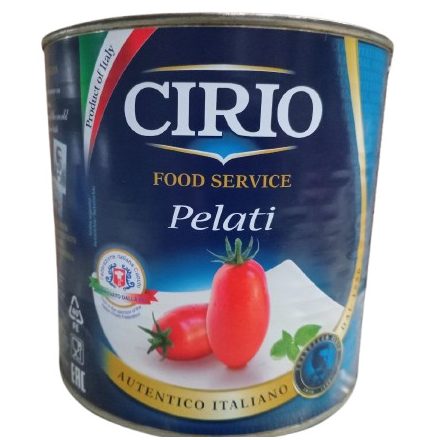 Cirio Hámozott Egész Paradicsom 2,5kg/1,5kg 6db/#