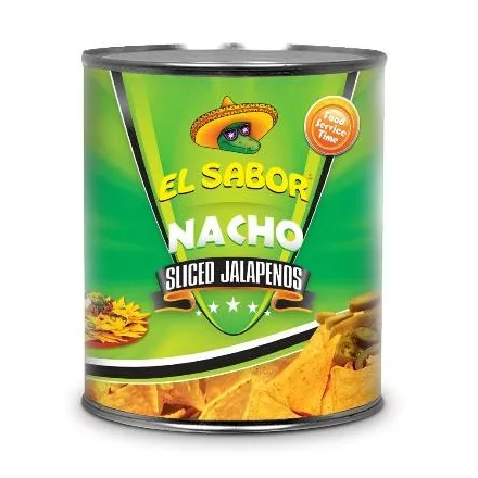 Jalapeno paprika szeletelt ( EL SABOR ) 2900/1500g 6db/#