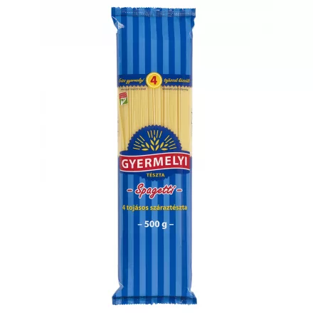 Gyermelyi Spagetti 4 tojásos 500g 28db/#
