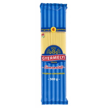 Gyermelyi Cérnametélt 4 tojásos 500g 28db/#