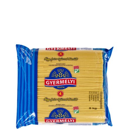 Gyermelyi Spagetti 5 kg 4 tojásos