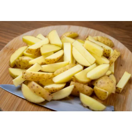 Eh. Burgonya héjas cikk (steak) vákuum 1kg