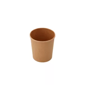   Kraft paper container 115mm 750ml "L" 50pc/pack (2MELEVL)