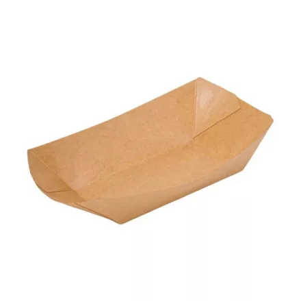 Kraft street food csónak (13,7x8,5x5,53) 800ml 250db/cs (2MEKFCS03)