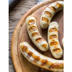 Bajor grillkolbász juhbeles 6dkg/db 1kg/csomag 12kg/#